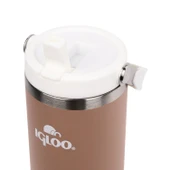 Çelik Termos - Igloo - Powder - 900ml - Kahve/Beyaz - 205788 thumbnail 3