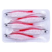 Silikon Balık - 10g 100mm - Fishack PredatorX - Chrome thumbnail 3