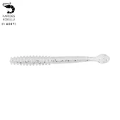 Silikon Kurt Yem - 2,2g 87mm - Fishack Wormix - Silver White thumbnail 1