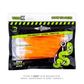 Silikon Kurt Yem - 2,2g 87mm - Fishack Wormix - Orange thumbnail 5