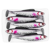 Silikon Balık - 4,5g 85mm - Fishack PredatorX - UV Boyalı - Ghosty thumbnail 4