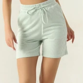 su yolu short yeşil cizgili thumbnail 1