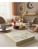 Ramazan Varaklı Yaprak Model Altın Peçete 20 Parça - Ramazan Sofra Peçetesi thumbnail 5