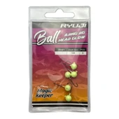 Ryuji Ball Ajing Glow Jighead 1 Gr #10 Pcs:5 thumbnail 3