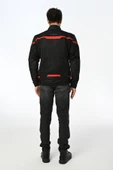 LS2 RIVA MAN JACKET BLACK RED CEKET thumbnail 6