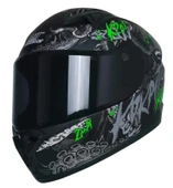 MT 201 MAT BLACK ÇOCUK KASK thumbnail 2