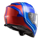 LS2 STORM 2 SLANT GLOSS BLUE RED KASK thumbnail 2