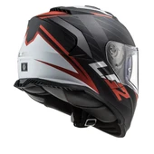 LS2 STORM 2 NERVE MATT BLACK-RED KASK thumbnail 2
