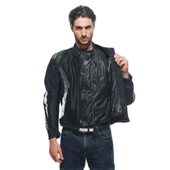 DAINESE SUPER RIDER 2 JACKET BLACK WHITE thumbnail 3