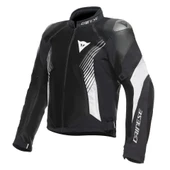 DAINESE SUPER RIDER 2 JACKET BLACK WHITE thumbnail 1