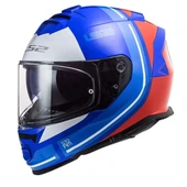 LS2 STORM 2 SLANT GLOSS BLUE RED KASK thumbnail 1