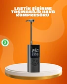 Çoklu Valf Adaptörlü Dijital Hava Pompası thumbnail 1