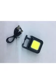 Napolyon Mini Cob Led Modlu Şarjlı Karabinalı Açacaklı thumbnail 1