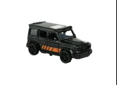Die Cast Metal Çek Bırak Siyah Jip thumbnail 2