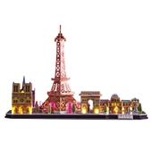 CubicFun Paris 3D Puzzle 115 Parça LED Işıklı thumbnail 4
