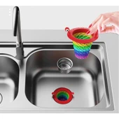 Renkli 6 Kademeli Lavabo Süzgeci thumbnail 1