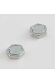 Altıgen Figürlü Mıknatıslı Küpe thumbnail 4