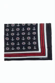 Çapa Dümen Desenli Bandana 50*50 thumbnail 1