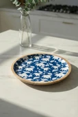 Mango Agacı Servis Tabağı & Sunum Tabağı 25 Cm Desenli thumbnail 1