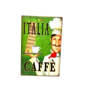 Dekoratif Plaka İtalia Coffee thumbnail 1