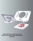 Nevamel® Çift Eksenli Ayarlanabilir Tablet Destek Standı thumbnail 5