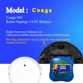 Conga 999 Robot Süpürge 2600 mAh Batarya thumbnail 2