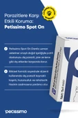Petissimo Care Dış Parazit Ense Damlası Kedi ve Köpek İçin Bit, Pire, Kene, Parazit Karşıtı Spot On Bitkisel Damla 5 Tüp thumbnail 2