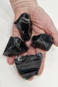 Siyah Obsidyen Doğal Kütle SO-8 thumbnail 3