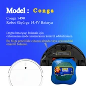 Conga 7490 Robot Süpürge 2600 mAh Batarya thumbnail 2