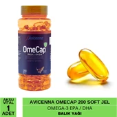 Avicenna Omecap Omega3 Epa Dha 200 Soft Jel thumbnail 2