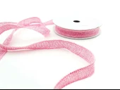 Kurdela jüt Kanavice 3cm PEMBE 10mt. thumbnail 1