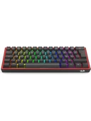 REDRAGON K616 FİZZ PRO RGB RED SWİTCH 2.4GHZ KABLOSUZ TÜRKÇE MEKANİK OYUNCU KLAVYESİ SİYAH thumbnail 4