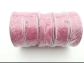 Kurdela jüt Kanavice 3cm PEMBE 10mt. thumbnail 2
