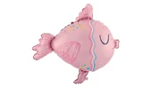 Folyo Balon 77x73 Balık Sevimli Pembe Balık thumbnail 1