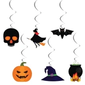 Asmalı Sarkıt süsü Halloween 6 lı Helezon thumbnail 2