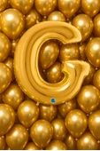 Folyo Harf G Gold 40 inç 101 Cm- grabo thumbnail 4