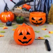 Halloween Kabak Işıklı Çubuklu Lüks 10 Cm thumbnail 1