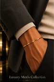 Luxury Men's Collection Çelik Bileklik thumbnail 1