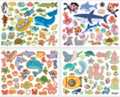 Lino Tekrar Kullanılabilen Sticker Pad Okyanus thumbnail 5