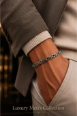 Luxury Men's Collection Çelik Bileklik thumbnail 1