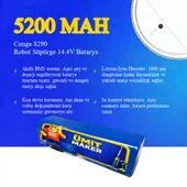 Conga 8290 Robot Süpürge 5200 mAh Batarya thumbnail 3