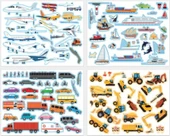 Lino Tekrar Kullanılabilen Sticker Pad Taşıtlar thumbnail 5