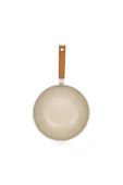 Ceramoni Seramik Wok Tava 28 Cm-Krem thumbnail 4