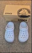 Crocs terlik bantsız açık gri thumbnail 3
