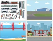 Lino Tekrar Kullanılabilen Sticker Pad Taşıtlar thumbnail 4