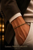Luxury Men's Collection Çelik Bileklik thumbnail 1