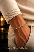 Luxury Men's Collection Çelik Bileklik thumbnail 1