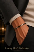 Luxury Men's Collection Çelik Bileklik thumbnail 1