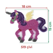 Hama Midi Boncuk Tablası - Unicorn thumbnail 3