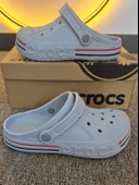 Crocs terlik bantsız açık gri thumbnail 2